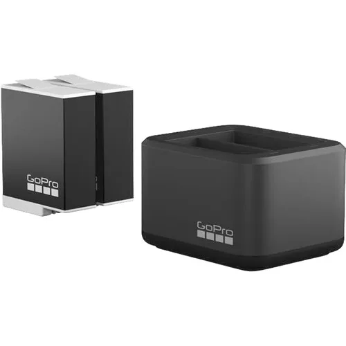 GoPro Dual-Battery Charger with Two Enduro Batteries for HERO9/10 Black