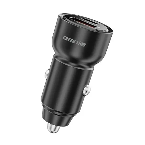 Green Lion RoadVolt Car Charger PD+QC 60W