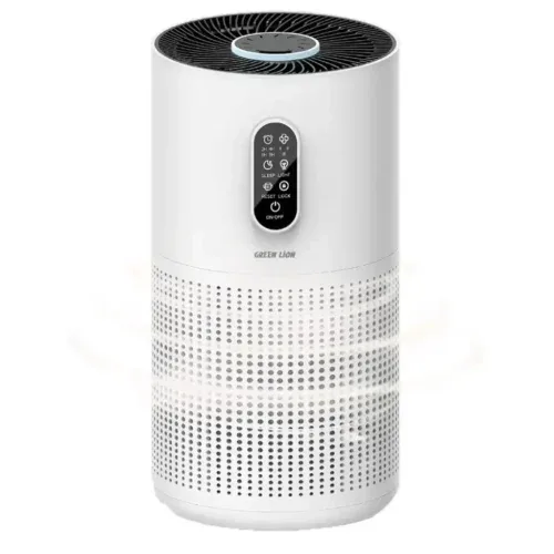 Green Lion Compact Air Purifier 3 in 1 Filtration – White