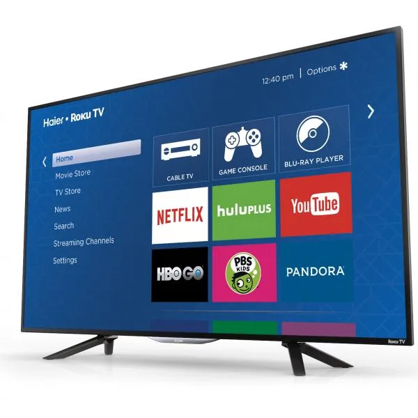 Haier H50K6UG 50 Inch 4K UHD HDR Smart TV Frameless