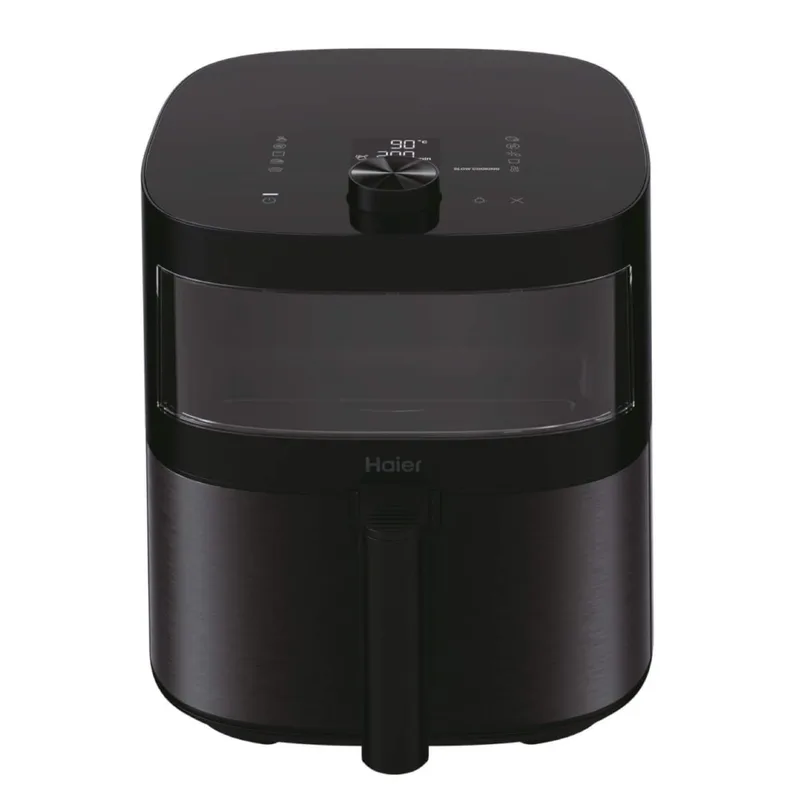 Haier Air Fryer 7L – Oil-Free Smart Cooking, Rapid Heat Tech -(HAF5TWA3 001)- Black