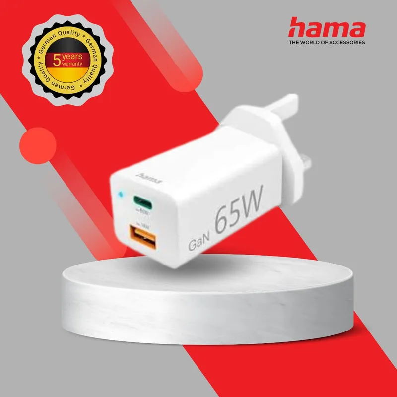 Hama Mini GAN Charger 65W (210293)