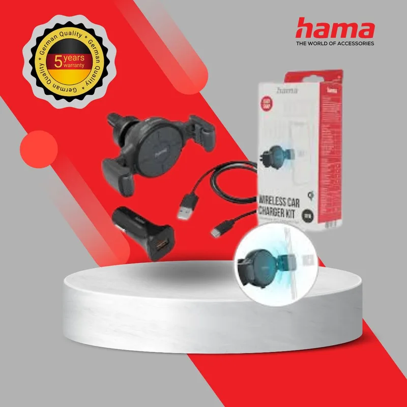 HAMA WIRELESS CAR CHARGER 10W (201678)