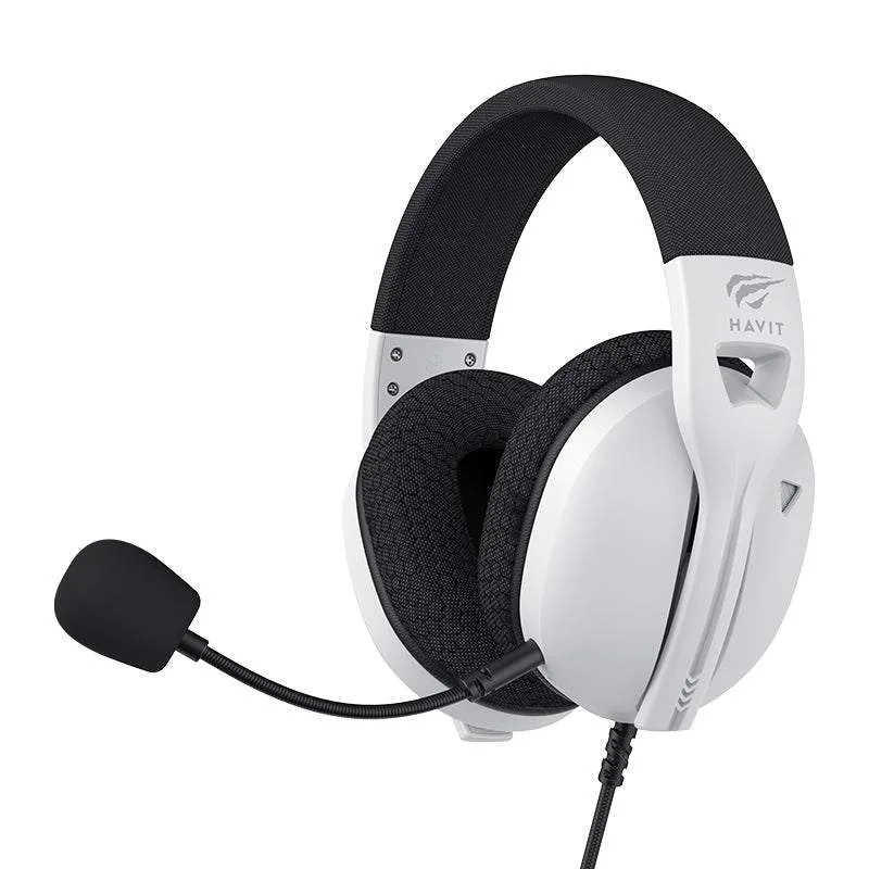 Havit Fuxi-H5d 3.5mm Wired Over-Ear Gaming Headphones – Heavy Duty Professional Stereo Sound Headset with Noise Isolation Microphone for PC, Console,