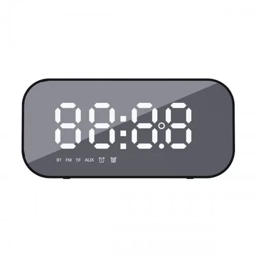 Havit HV-M3 Portable Wireless Bluetooth Speaker With LED Alarm Clock