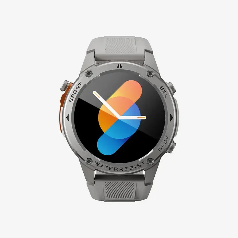 Havit M9059 GPS 5ATM Smartwatch – Advanced Waterproof Bluetooth Smart Fitness Watch with GPS Tracking, Heart Rate Monitoring, Multi-Sport Modes, and S