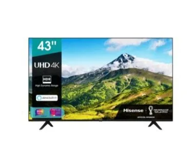 Hisense 43A6H-43″ Smart 4K TV- Black