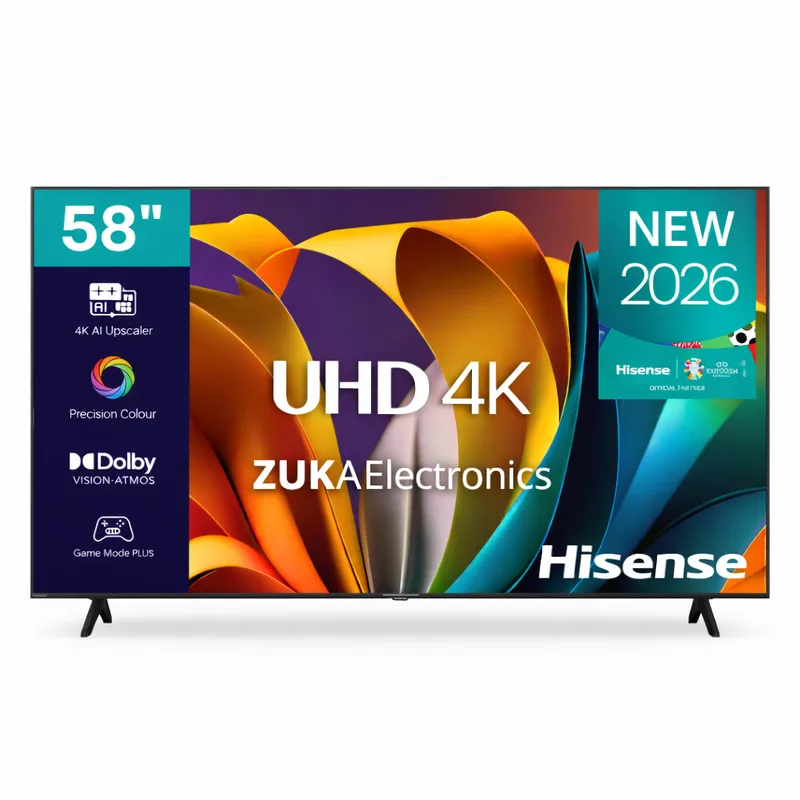 58″ HISENSE 4K UHD A6 58A6Q