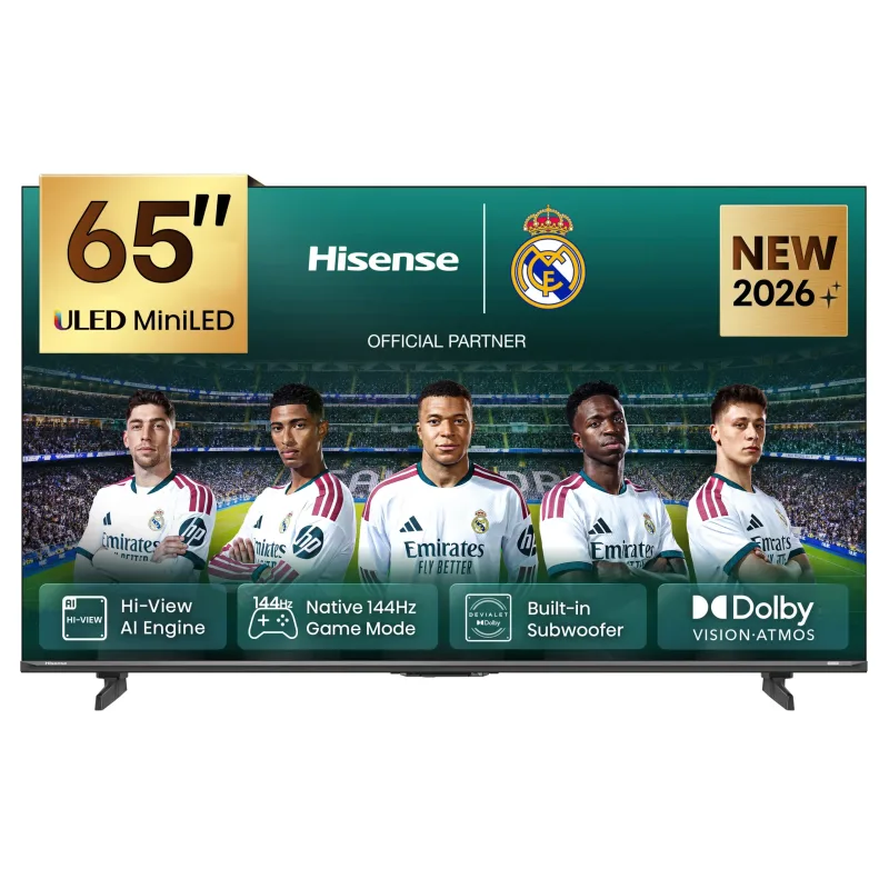 Hisense 65U7Q PRO | 65″ Mini-LED 165Hz VRR ULED Gaming TV