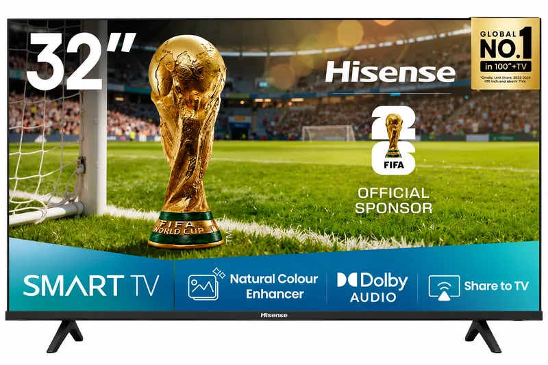 Hisense 32 Smart Frameless FHD TV (A4 Series)