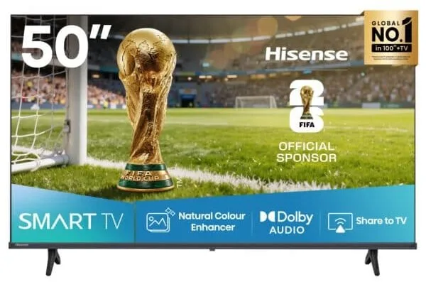 Hisense 50 inch LED Smart 2K FHD Frameless (A4 series)