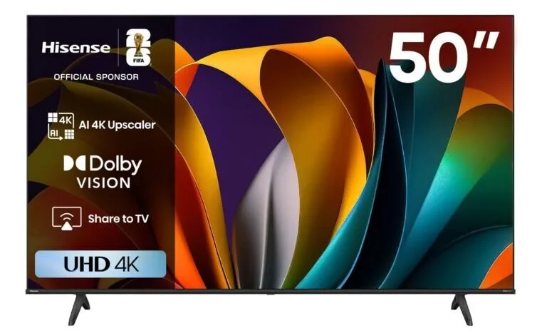 Hisense 50 smart UHD 4k Frameless (A6 series)