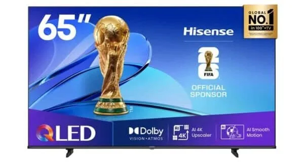 Hisense 65 QLED Ultra HD 4K Smart (Q6 series)