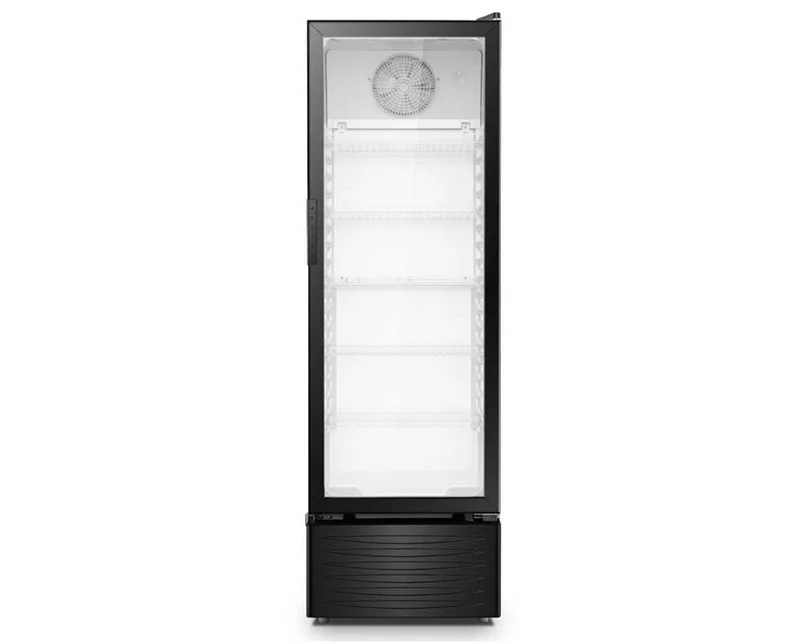 Hisense Vertical Showcase 192 Liters Glass Door with lock