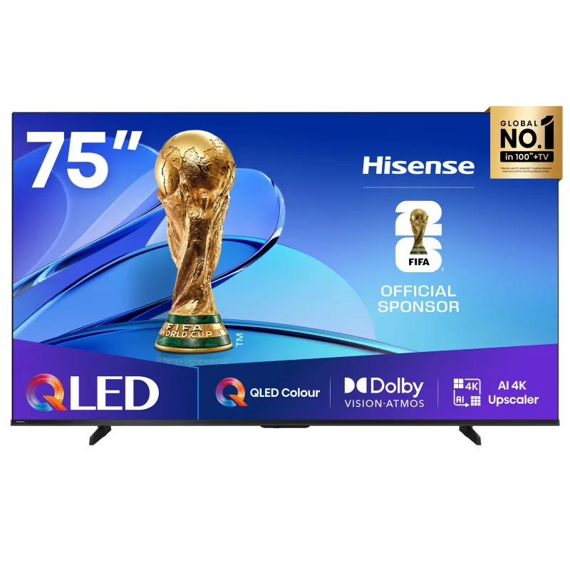 75 Inch Hisense Smart 4K UHD TV 75U6N