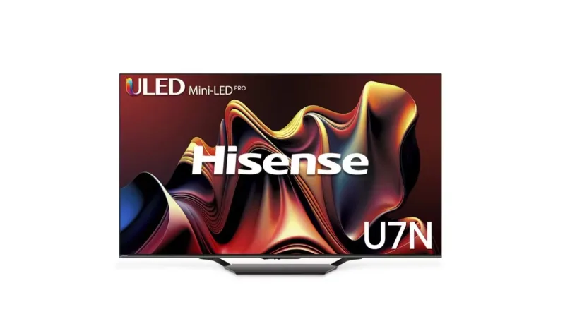 Hisense 55U7NQ 55 Inch Mini LED ULED 4K TV