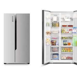 REF 518DR. Side by side Hisense Refrigerator-518L