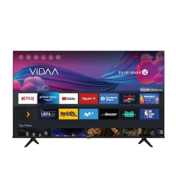 Hisense 43 inches 4K UHD Smart Frameless TV