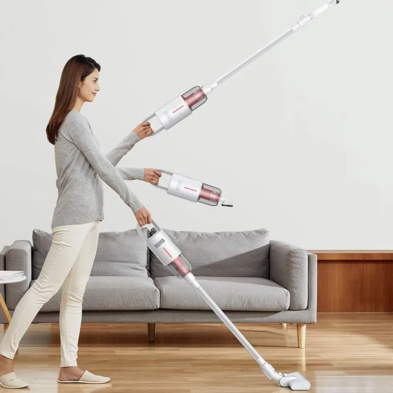 Deerma Handheld Vacuum Cleaner – Lightweight Cordless Rechargeable Hand Vac & Stick Hoover for Home, Car & Pet Hair Cleaning