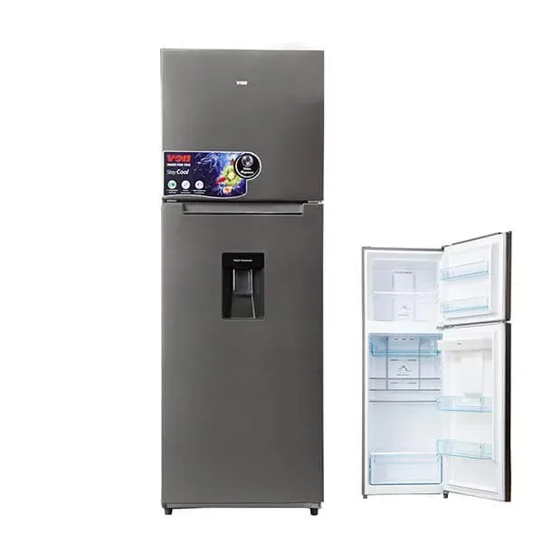 Hotpoint VON Fridge HRN-472S/VART-47NHS Double Door Fridge 341L – Silver