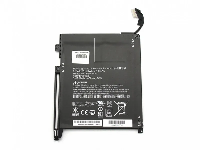 802833-001 SQU-1410 HP Pro Tablet 10 Ee G1 Pro Slate 10 Ee G1 1ICP4 Battery