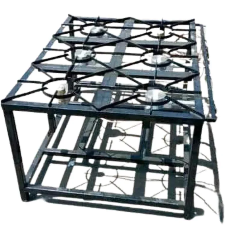 Six-Burner HP Gas Cooker
