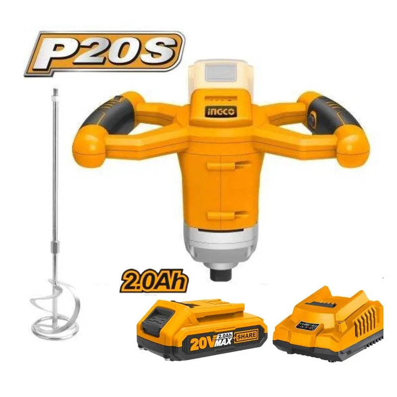 Ingco MXLI20011 Lithium-Ion mixer 20V