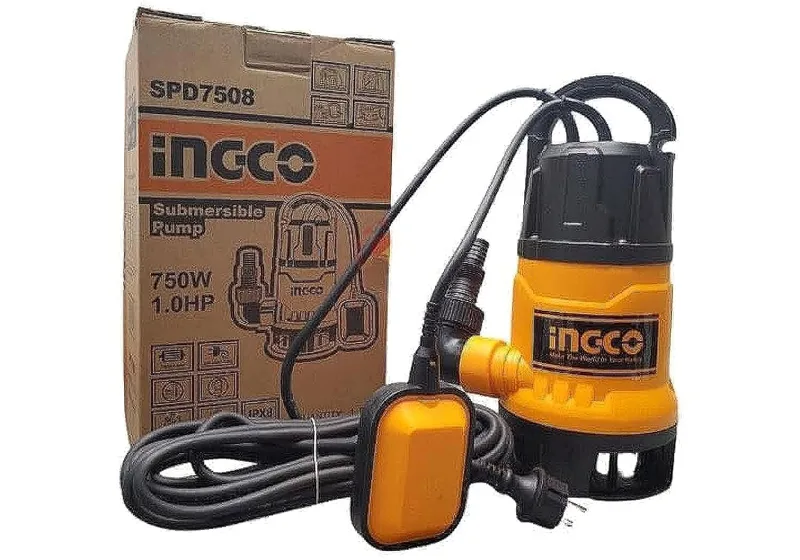 INGCO SPD7508 Sewage submersible pump 750W – 1.0HP
