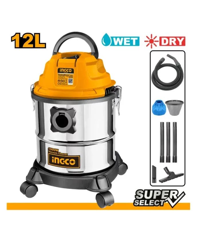 Ingco VC12202 Vacuum Cleaner 1000W