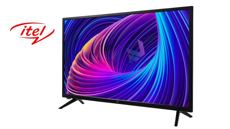 32 inch Itel Digital Frameless LED TV