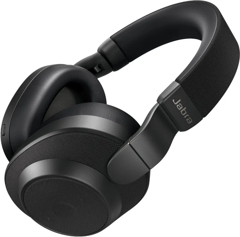 Jabra – Elite 85h Wireless Noise Cancelling Over-the-Ear Headphones – Black