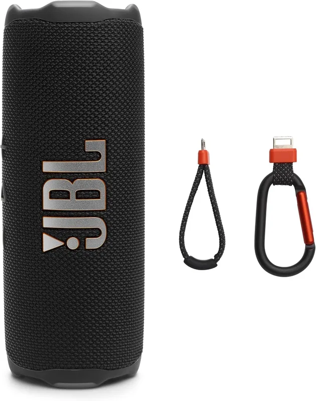 JBL Flip 7 Portable Bluetooth Speaker, Waterproof and Drop-Proof – Black