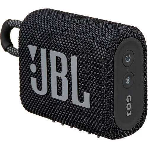 JBL Go 3 Portable Bluetooth Speaker (Black)