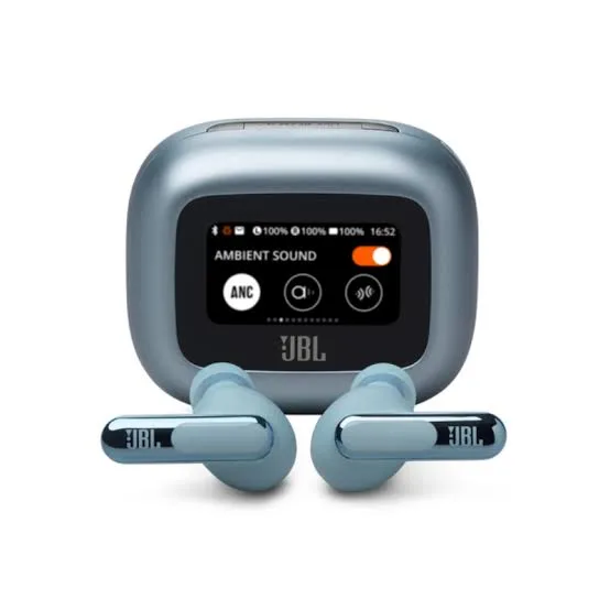 JBL Live Beam 3 True Wireless Noise Cancelling Earbuds (Blue)