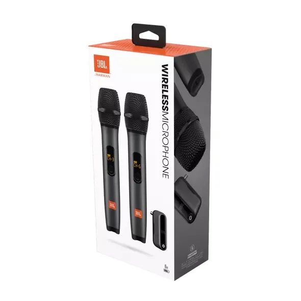 JBL Wireless Mic Set Dual Professional UHF Microphones for Karaoke & Events