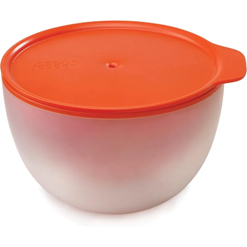 Joseph Joseph M-Cuisine Cool-Touch Microwave Bowl Stone/Orange 45004
