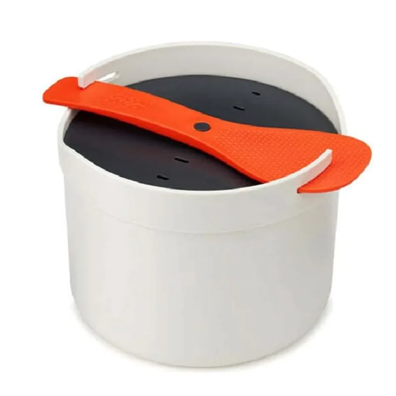 Joseph Joseph M-Cuisine Microwave Rice & Grain Cooker Stone/Orange 45002