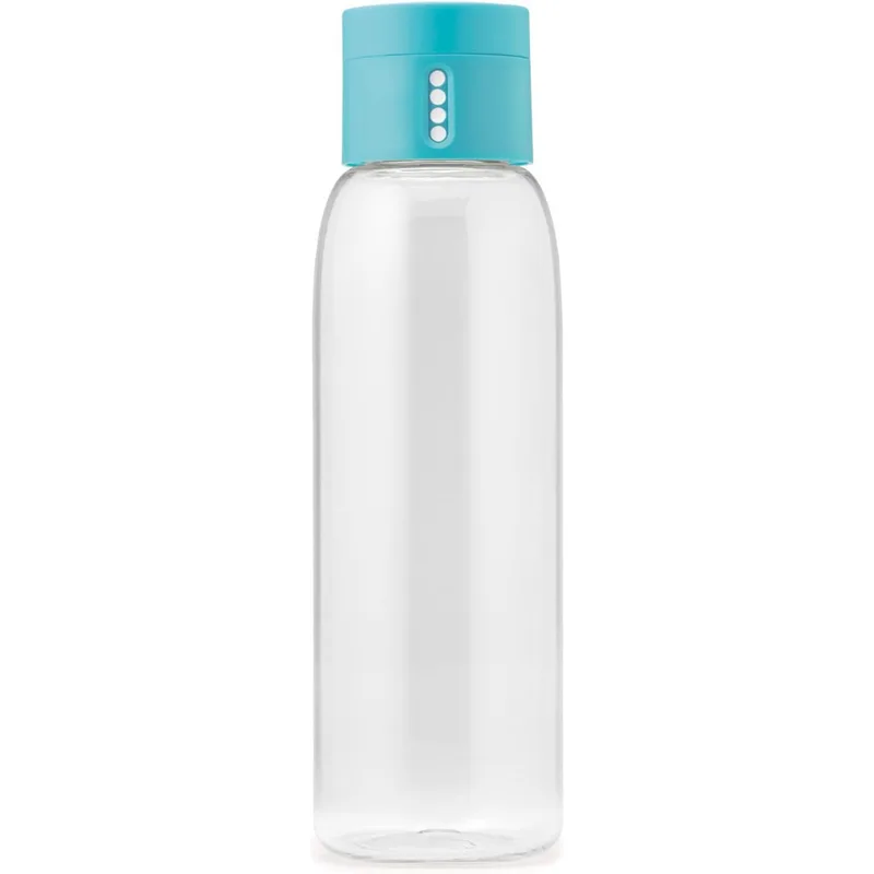 Joseph Joseph Dot Hydration Tracking Water Bottle 600ml Turquoise 80067