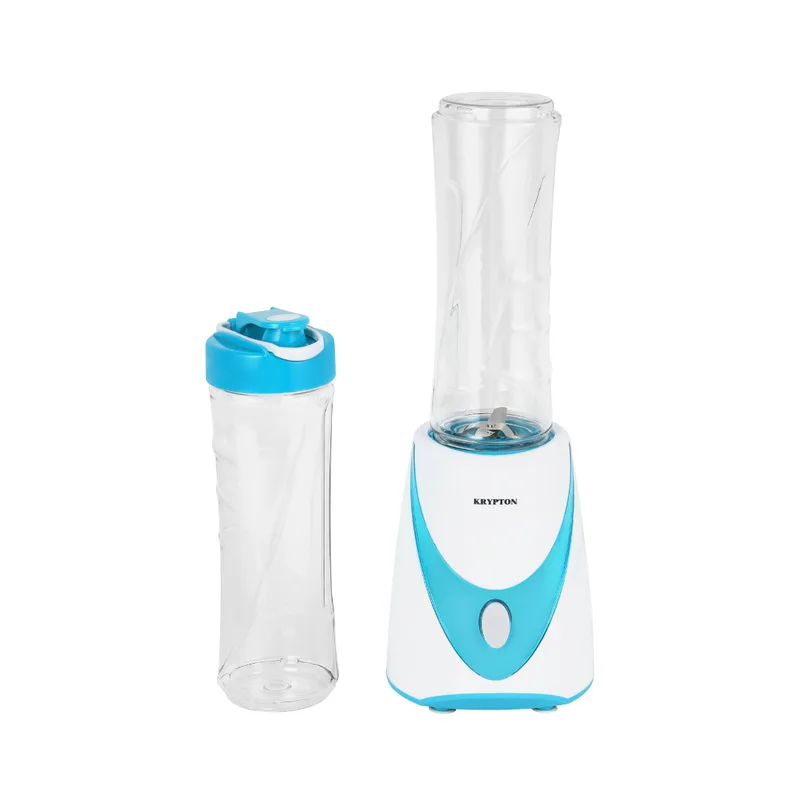 Krypton Personal Blender 0.6L with Dual Titan Bottles - White & Blue