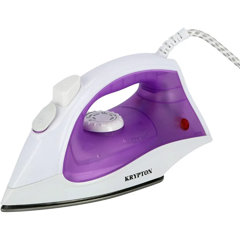 Krypton Steam Iron 1200W with Variable Steam Control & Ceramic Soleplate