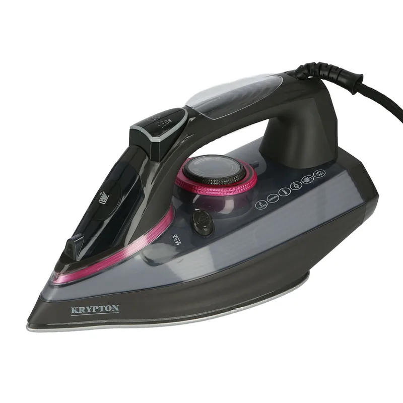 Krypton Steam Iron 2400W with Non-Stick Soleplate
