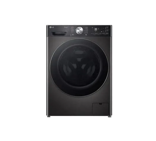 LG WM F4Y9LDP2Z 13/7kgVIVACE Washer/Dryer-Black Steel