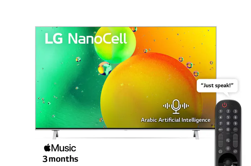 LG 50″NANO776 NanoCell TV Series Cinema Screen