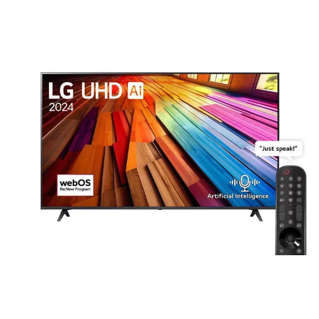 LG UHD 4K TV | 55 Inch | UT80 series| WebOS | Smart AI ThinQ | Magic Remote | AI Sound 55UT80506LA