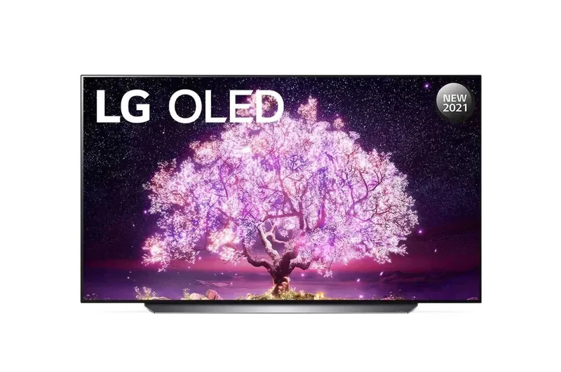 LG OLED TV 65 Inch C1 Series Cinema Screen Design 4K Cinema HDR webOS Smart with ThinQ AI Pixel Dimming 65C1PVB