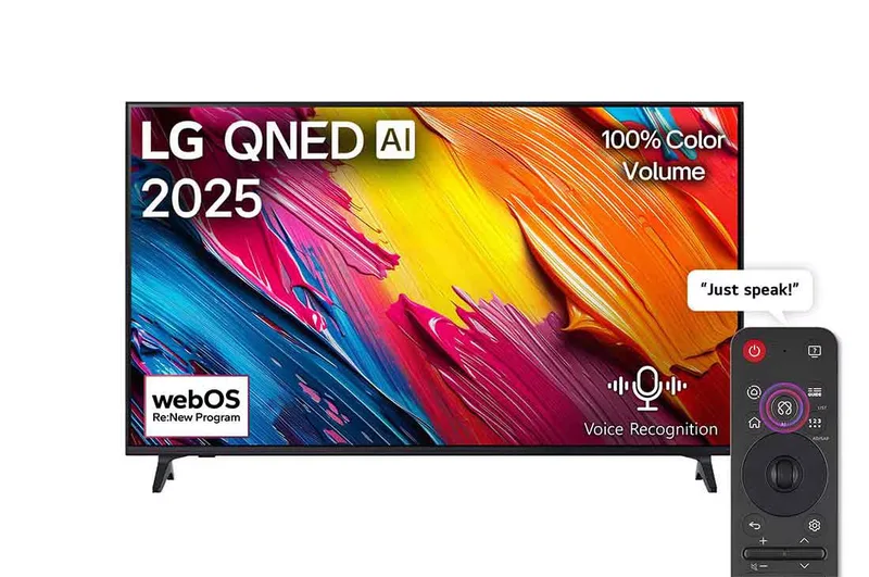 LG 65 Inch 65QNED70A 4K QNED Smart TV 2025