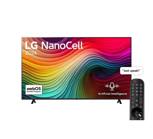 LG 75NANO80A TELEVISION