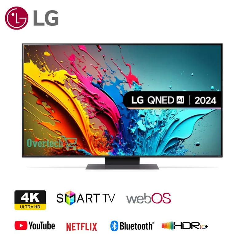 LG 75QNED86T 75 inch QNED 4K Smart TV 120Hz HDR10 AI Super Upscaling
