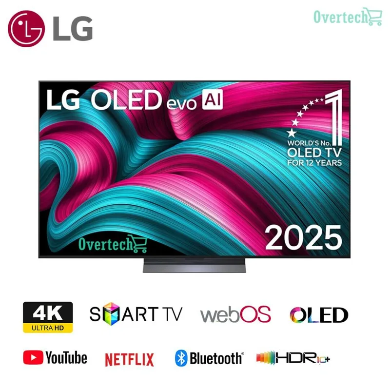 LG 77C5 OLED 77 inch TV C5 Series 2025 evo AI 4K