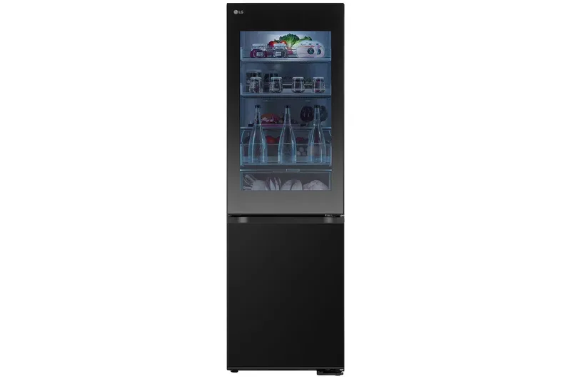 LG GC‑V459FSKW 349L InstaView™ Bottom Freezer Fridge